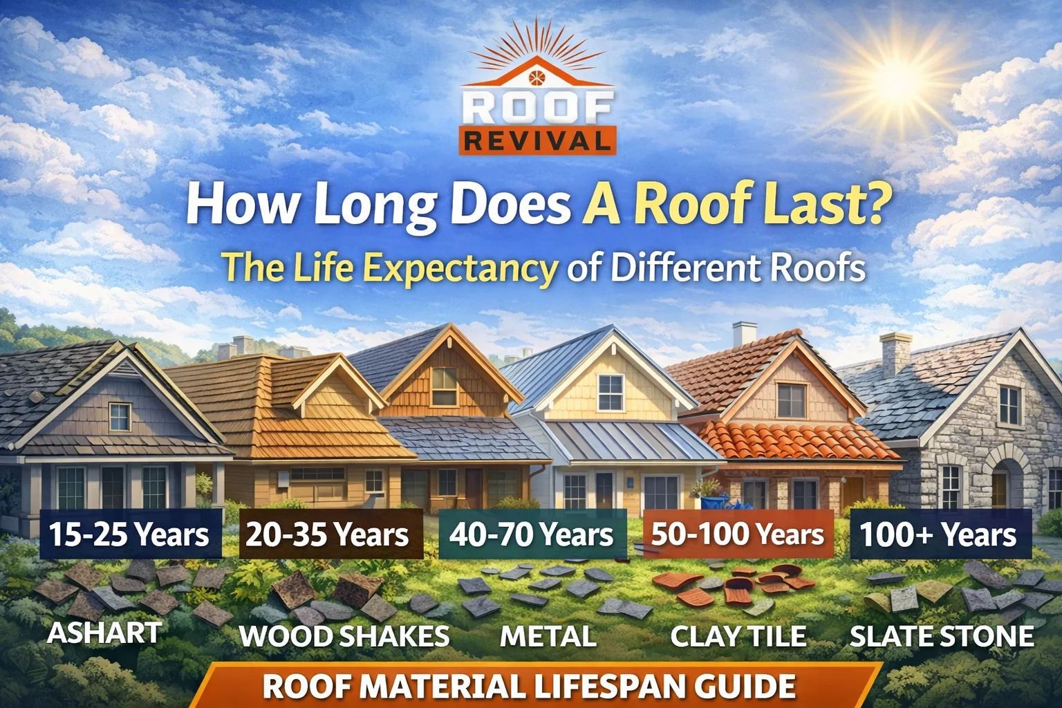 How Long Does A Roof Last? The Life Expectancy of Different Roofs